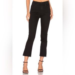 Mother hustler ankle fray jeans, size 28 in color “not guilty”.